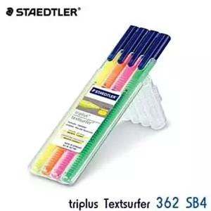 [퍼니메이커]Textsurfer362 SB4(4색세트) 텍스트서퍼362 SB4 형광펜 학용품 문구 필기구 신학기