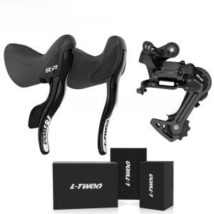 LTWOO 블루프린트 레트로 복고풍 엔틱 샤프 팁 R2 케이블 x7단 기어 변속기 세트 로드 바이크 앞뒤 키트