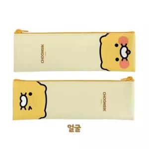 N 춘식이 미니 플랫 펜슬 케이스 얼굴 190x65mm
