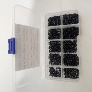 500개 아연 도금 탄소강 기계용 M2 M2.5 M3 나사 키트 Acer IBM Lenovo hp 호환 Dell Asus  호환 MSI 노트