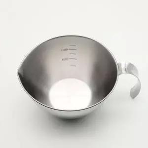 [골드스마일]스테인리스 손잡이 계량컵 주방용 믹싱 계량 용기 쌀