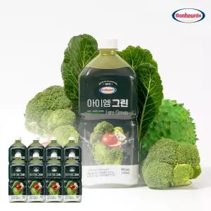 [100% NFC 착즙] 보넬드 아이엠 그린 주스 즙 1L 8개