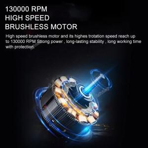 터보 팬 X3 기존 충전식 송풍기 130000RPM 52 메터/초 브러시리스 공기 제트 휴대용 먼지 전기 건조기