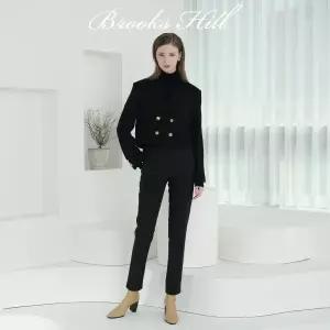 [마르조][브룩스힐]여성 본딩 기모팬츠 블랙