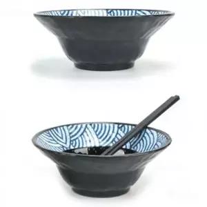 멜라민 일식 라멘 우동 덮밥 그릇 면기 면그릇 국수 라면 짬뽕 그릇 지름 20cm