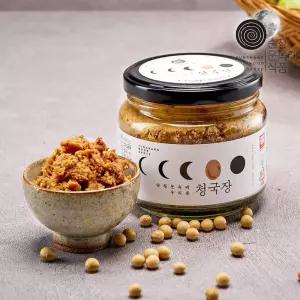 명인 우리콩 청국장 420g 유리용기 100 국내산