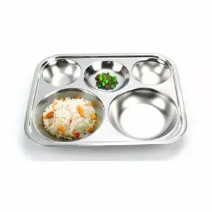 업소용 OV32PA71 원형3찬 보급형 스텐식판 소 병원 군대 학교