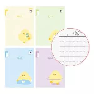 [셀러에이드]초등 제본 8칸 쓰기 노트 10권 디자인랜덤 초등노트