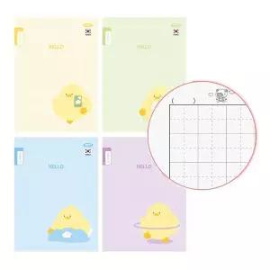 초등 제본 8칸 쓰기 노트 10권 디자인랜덤 초등노트