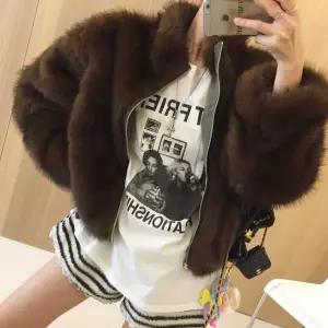 야상 밍크 페이크퍼 양면 리버시블 반하이넥 루즈핏 겨울자켓