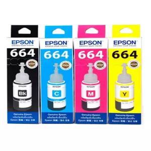 L455 L485 L550 L555 L565 L1300 엡손 무한 프린터 검정 칼라 4색 세트 정품 잉크