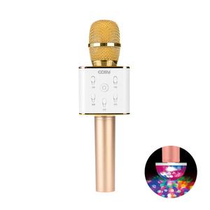 블루투스 마이크 +USB미러볼 Q9 SP3236MKBT 골드