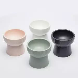 슈슈 강아지 고양이 밥그릇 도자기 4color 애견 애묘 식기