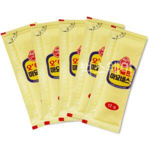 오뚜기 일회용 마요네즈 100개 /일회용마요네스 미니마요네즈