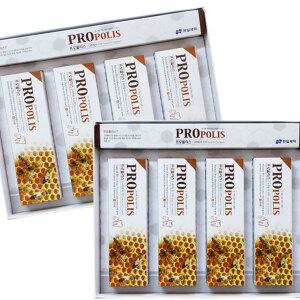 [총8개]한일제약 프로폴리스 내츄럴 치약 180gX4개_2세트 네츄럴 무불소 치약