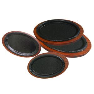 스테이크판 점타원 함박 범랑 주물 콘버터 세트