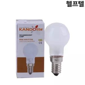 미니크립톤램프 KANDOLITE OAG95.21.05.2 E14 220V40W