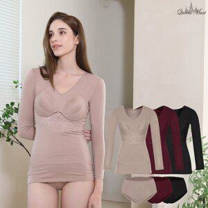 퀸즈맥시 텐셀 바디 슬리머 바디쉐이퍼 3종 SET 보정내복 란쥬