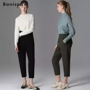 보니스팍스 포켓 배기 밴딩 슬랙스