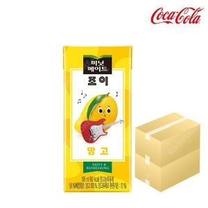 코카콜라 미닛메이드 조이 망고 195ml X 64팩 주스 팩음료