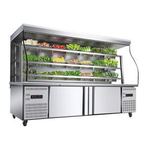 쇼케이스 냉장 야채 5M 1540X800X600 마라탕 냉장고 재료