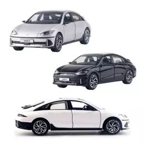 [보리보리/소이토이]현대 아이오닉6 미니카 풀백 자동차 장난감 장식 모형