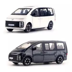 [보리보리/소이토이]현대 스타리아 라운지 미니카 풀백 자동차 미니어처 장식 장난감