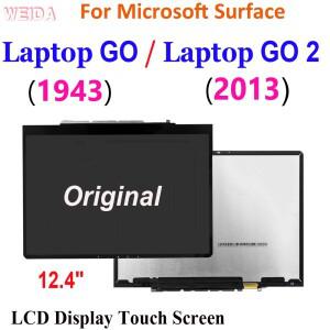 Microsoft Surface Laptop GO 1943 Surface Laptop GO 2 2013 LCD 디스플레이 터치 스크린 디지타이저 어셈