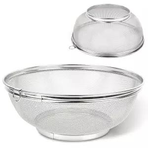 스텐 채반 5호 소쿠리 물빠짐 바구니/채 망 메쉬 스덴 야채 스탠 볼 주방 스텐레스 멀티 야체