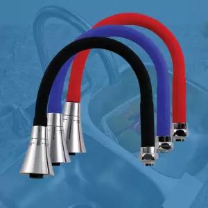 컬러 자바라수전 코브라헤드 주방수도꼭지/수전/거위목/주방/싱크/씽크/씽크대/호스/싱크대/세트