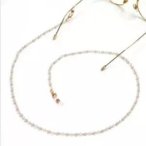 비즈 크리스탈 진주마스크스트랩 진주 마스크걸이 고급 안경줄