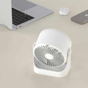 시원한 바람 싸이클론 여름 미니 탁상용 선풍기