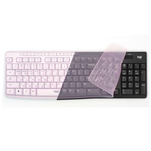 무배 로지텍 K200 K260 K270 K275 K295 MK200 MK260 MK270R MK275 MK295 키보드 키스킨 덮개 커버 핑크
