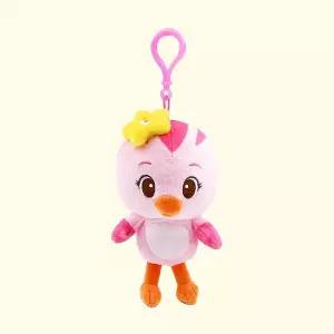 엄마까투리 가방고리 인형 12cm 두리 가방장식인형