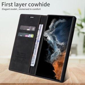 갤럭시 S25 엣지 S24 울트라 S23 플러스 S22 S21 S20 FE A07 A16 A17 A26 A36 A55 A56 용 지갑형 마그네틱 플립 가죽 케이스 DS-7B