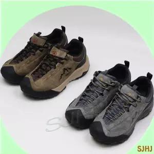 LEISURE TIME 리딕 마운틴 트레일러 GTX 남성 트레킹화/그레이 카키/경등산화 탄탄한 미끄럼 방지 하이킹 다양한 모험 등산 탄탄한 내구성 워킹/여행/자유로운