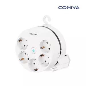 코니야 O탭 5구 절전형 확장 멀티탭 릴선 캠핑릴선
