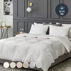 [파르페by알레르망] 헝가리80 구스속통 플레인 80수 이불커버 세트 Q