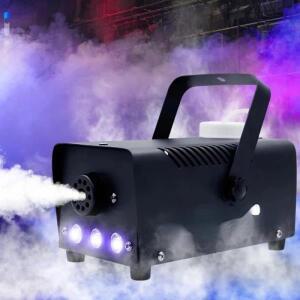 리모컨이 있는 500W 연기 RGB 3 LED 혼합 색상 무대 발사기 파티 DJ 디스코 할로윈용