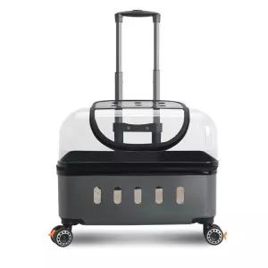 고양이 투명 가방 케리어 휴대용 외출용 산책 우주선 통기성