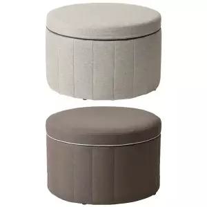 [이케아] SIDSJO 시셰 쿠션형스툴 46cm/수납의자/수납소파/쿠션의자/거실의자/보조의자