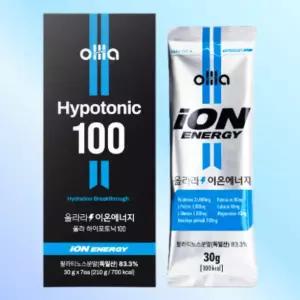 올라 하이포토닉 100 전해질 보충 수분 보충 에너지 보충 이온음료 스포츠 식품