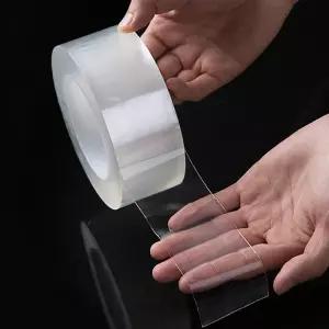 투명 방수테이프 곰팡이방지 틈새차단 _3cm x 10m/방지/테이프/실리콘/양면/의료용/보온/고무/보호/단면/단