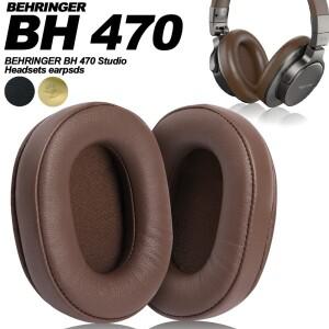 BEHRINGER BH 470과 호환되는 이어 패드 단백질 가죽 메모리 폼 쿠션 교체용 오버이어 헤드폰 Soft Pro