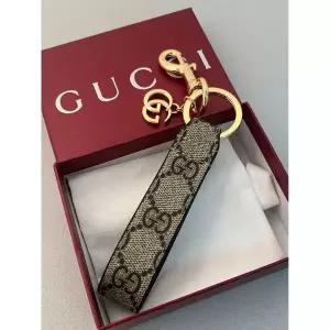 미국 구찌 참 핸드메이드 스트랩 열쇠고리 선물용 브랜드 매뉴얼 새 336298642138