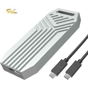 AEE7-40Gbps M.2 Nvme SSD 인클로저 USB4 Type-C 외부 휴대용 케이스 알루미늄 지원 Thunderbolt4 도구