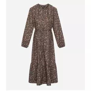 [롯데백화점]써스데이 아일랜드 플라워 기모 티어드 원피스 T258MOP244W