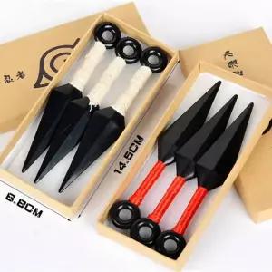 프라모델 애니메이션 나루토 닌자 우즈마키 쿠나이 투척 무기 코스프레 소품 플라스틱 칼 액션 피규어 장난
