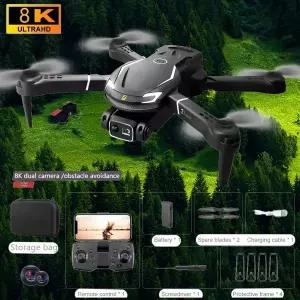 2025 V88 드론 8k 5G GPS 전문가용 HD 듀얼 카메라 항공 촬영 원격 조종 항공기 쿼드콥터 장난감 10km 신제