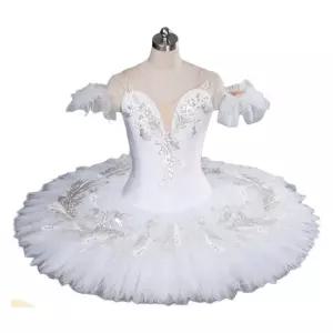 백조의 튜튜 공연 복 클래식 발레복 스커트 호수 의상